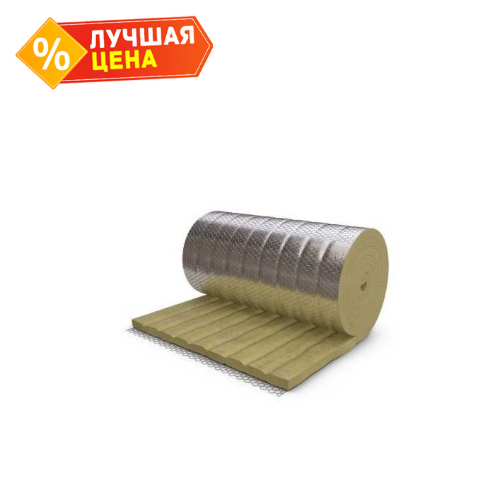Прошивной мат Paroc Wired Mat 80 AluCoat 110х600х2500